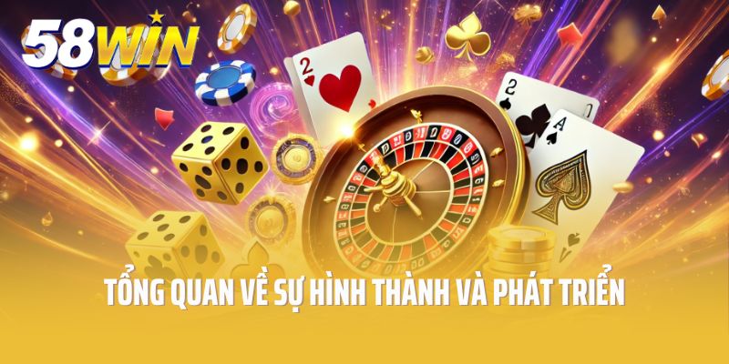 Tổng quan về sự hình thành và phát triển của wm casino